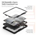 thumbnail image 2 of Funda para iPad Pro 2024 M4 de 13 pulgadas con cristal templado negro, 2 of 7