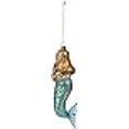 thumbnail image 3 of Primitives by Kathy Glass Hanging Ornament, 6.25 Tall, Mermaid, 3 of 4