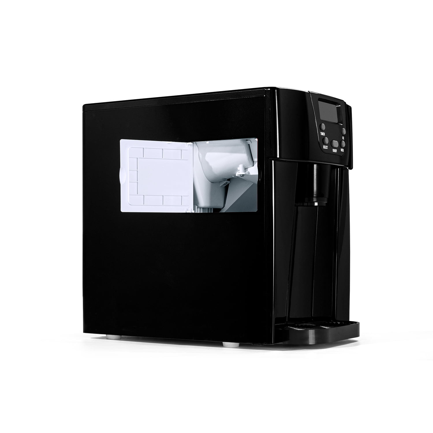 2 In 1 Ice Maker Water Dispenser Countertop 36Lbs/24H LCD Display Portable Red, Tabletop Water Ice Maker Machine with Scoop and 1.3 Pound Storage Basket 2 In 1 Ice Maker Water Dispenser Countertop 36Lbs/24H LCD Display Portable Red, Tabletop Water Ice Maker Machine with Scoop and 1.3 Pound Storage Basket