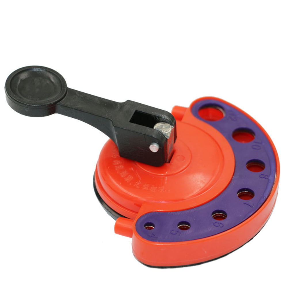 Alloy Opening Guide Hole Saw Drill Bit Locator Tile Glass With Vacuum Base Suck 
