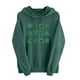 thumbnail image 2 of Xuyuer Womens St. Patrick's Day Clover Print Hoodie Casual Long Sleeve Sweatshirt Irish Shamrock Pullover Tops Sweatshirts Clover Print Shirts Casual Irish Gift Loose Fit Tops, 2 of 6