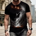 thumbnail image 4 of Yopmin Mens Jesus T Shirts Cross Short Sleeve Crewneck Christian Graphic Tees Regular Fit Summer Tops for Leisure Travel, 4 of 6