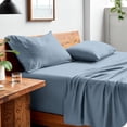 thumbnail image 1 of Washed King Sheet Set Premium UltraSoft Microfiber Bed Sheets Double Brushed Hypoallergenic Stain (King Washed Pebble Beach), 1 of 7