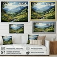thumbnail image 4 of Designart "Countryside Mountain Vista Collage II" Landscapes Floater Framed Wall Decor, 4 of 7