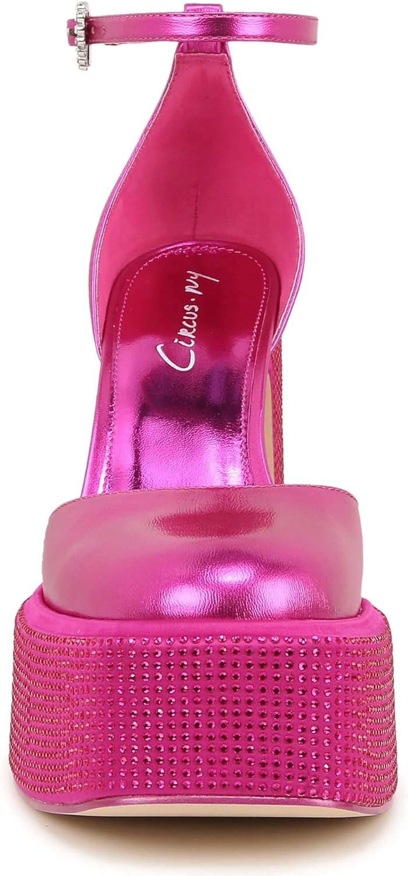 Circus NY by Sam Edelman Women's Bailey Platform Heel Pink Punch