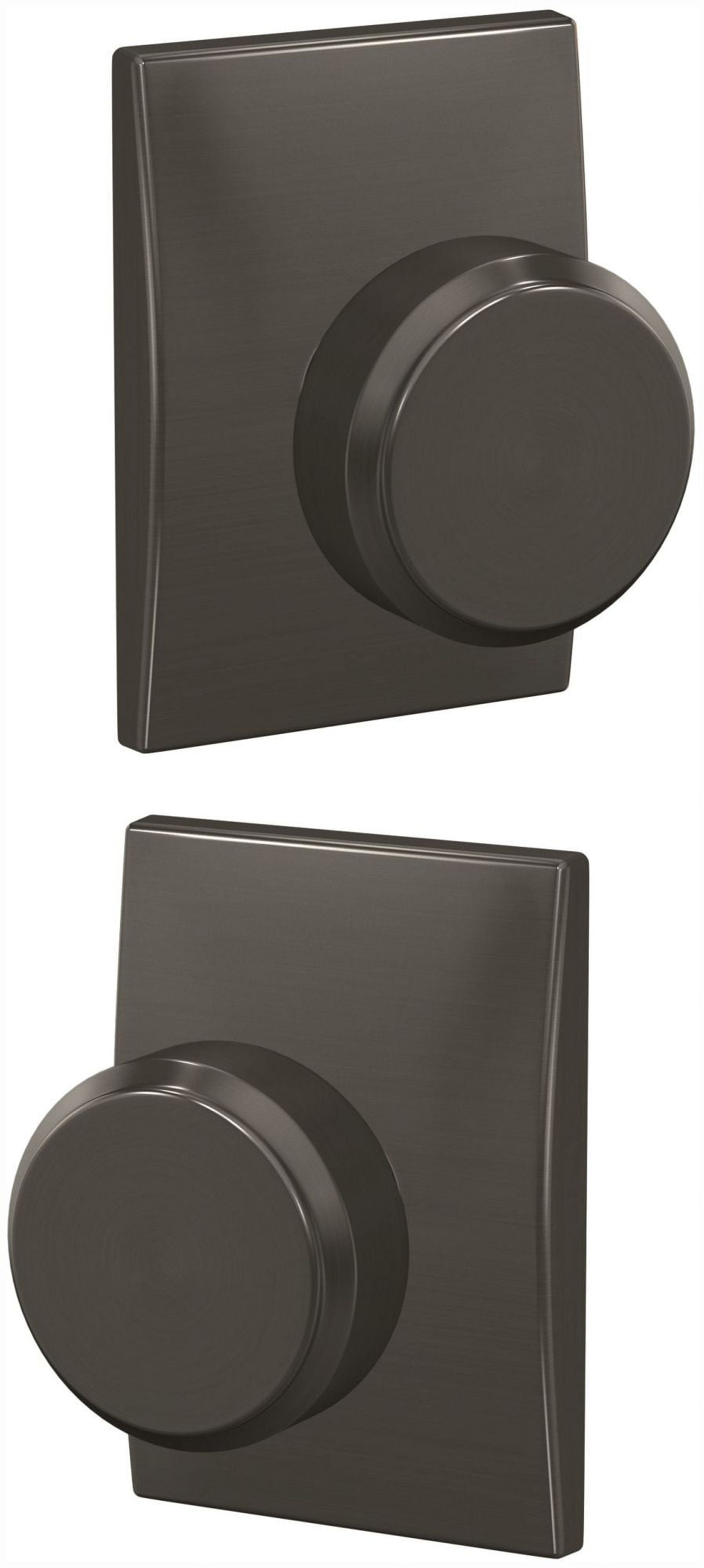 Schlage FC21BWE716CEN Custom Bowery Passage & Privacy Door Knob Set - Bronze