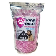 Paw Shield Pet Friendly Ice Melt (8 LB)- A Dual Acting, Natural Based Ice Melt for Snow with a Melting Power of Below Zero Degrees.