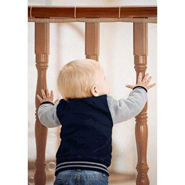 Roving Cove Banister Guard, Baby Safety Stair Railing Net, Baby