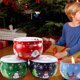 thumbnail image 5 of Decoraciones navideñas, set de velas perfumadas para mujer, set de 4 velas de soja pequeñas, velas de aromaterapia para el hogar, ideas de regalo para Acción de Gracias, vela perfumada navideña., 5 of 8