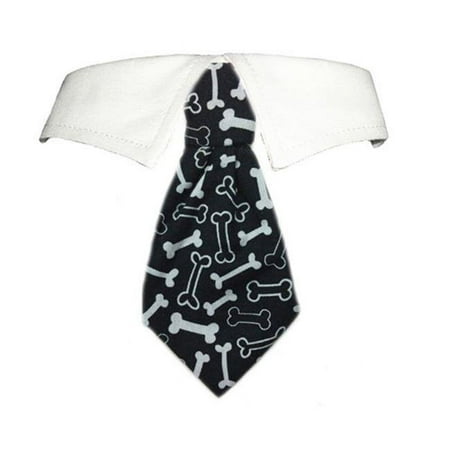 Pooch Outfitters Oscar Shirt Collar - Black - Medium