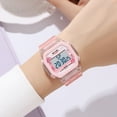 thumbnail image 2 of SKMEI Unisex Digital Sports Watch 2390/2391 - 50M Waterproof, TPU Strap, Resin Mirror, Multi-Function: Dual Time, Stopwatch, Alarm, EL Luminous, Date/Week Display, 12/24H Format, Countdown -, 2 of 7