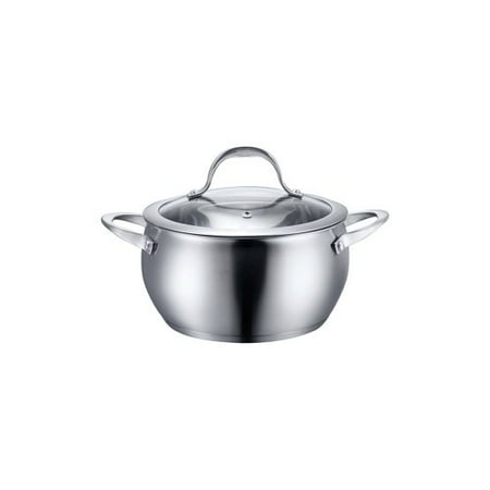Small Bean Pot - Diamond Home Stainless Steel Cookware Bean Pot with Lid