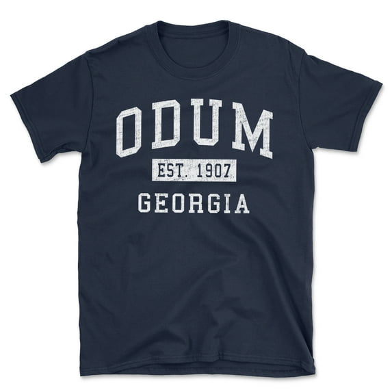 Odum Georgia Classic Established Men's Cotton T-Shirt