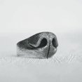 thumbnail image 2 of Dog Nose Animal Noses Retro Creative Ring For Men Women Open Ring Handmade Unisex Jewelry Accessories Gift For Lovers, 2 of 5