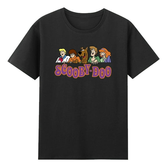 Scooby Doo T-shirt Cartoon Merch Crewneck Short Sleeve Cotton Tee Women Men Streetwear Tops