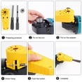 thumbnail image 3 of Amoladora angular, cortadora de cincel eléctrica, herramientas eléctricas para carpintería, decoración, ranuradora, cortadora, pala eléctrica, cuchillo para M10, 3 of 14