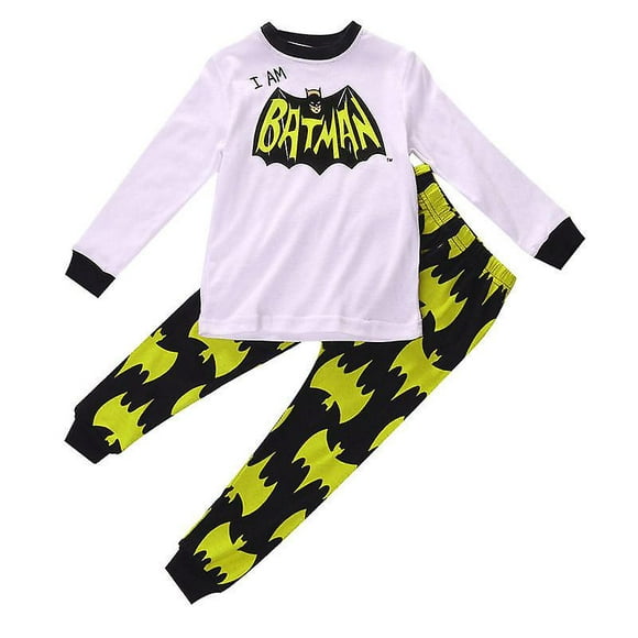 Pyjama Super-Héros Enfants Garçons Vêtements de Nuit Pyjamas Ensemble Tenue Pjs