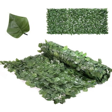 Barton Artificial Ivy Privacy Fence Wall Screen, 40'' x 120" UV-Anti Faux Greenery Backdrop Ivy Vine Leaf Hedges Fence Panels For Patio, Balcony, Garden, Backyard Indoor Outdoor Green Wall Decor