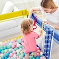 thumbnail image 4 of Playpen Pull Up Rings, Crib 4 Color Baby Pull Up Bar, Plastic Pull Up Handles For Play Pen, Universal Hanging Rings To Pull Up On, Baby Toy Strap, 4 of 4