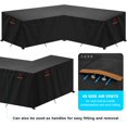 thumbnail image 4 of Housse de Mobilier de Jardin Imperméable, en Forme de L, 4 of 5