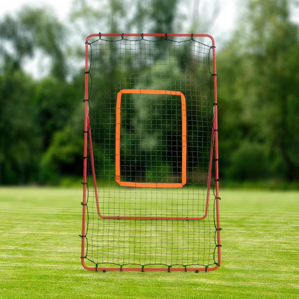 Flroha Rebound Net Volleyball Volleyball Return Net 5 Adjustable Rebound Angles Bounce Back Return Board Net Portable Throwing Partner for Volley Ball Practice ordinary