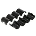 thumbnail image 4 of HSS Wire Shelf Plastic Lock Clips, Fits 3/4" Pole Diameter Black, 24-Pieces, Hardware, 4 of 4