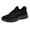 Black, variant on XIMIN Women Non-Slip Sneakers Tennis Shoes Running Shoes Slip-on Gym Lightweight Shoe Breathable Kitchen Restaurant Chef Work Shopping Travel Walking Shoes