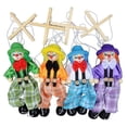 thumbnail image 1 of 4 Packs Clown Toys Pull String Puppet Kid Toys For Parent Child Toys Kids Best Gift, 1 of 5