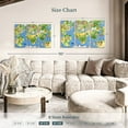 thumbnail image 4 of Elephant Stock Cartoon Landmarks World Map Wall Art - Horizontal Multi Panel Canvas - Living Room Wall Decor - Map Multi Panel - Green And Yellow Decor - 38" x 24", 4 of 8