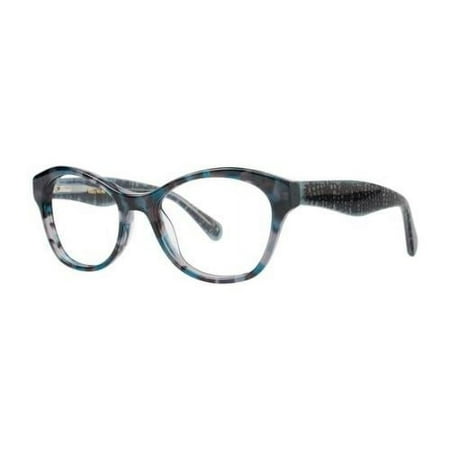 VERA WANG Eyeglasses V374 Teal 51MM