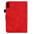 thumbnail image 3 of Jiahe Cover For iPad 10th Generation 2022 10.9 inch,Rugged Shockproof Emboss Flower Pattern Auto Wake/Sleep Card Slot Kickstand Full Protection Case Cover,Red, 3 of 9
