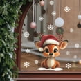 thumbnail image 5 of Cartoon Cute Deer and Snowflake Wall Sticker Removable Vinyl Decal for Home Decor Winter Christmas Theme Art, 5 of 6