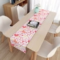 thumbnail image 1 of HOARBOEG Valentine's Day Love Printed Table Flag Holiday Gift Home Table Kitchen Mat, 1 of 5