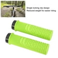 thumbnail image 3 of Poignées de Guidon de Vélo Résistantes, Verrouillage Simple Antidérapant, Augmentent la Sécurité de Conduite, Résine Souple pour Divers Vélos, 3 of 7