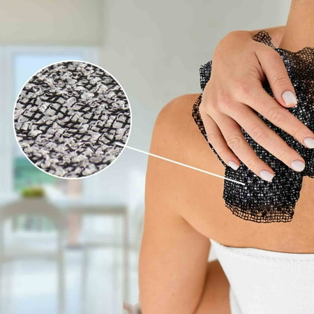 100Fens Exfoliating Washcloth Face & Body Scrub Towel Exfoliating Towel With Hexagon Fibers Exfoliating Body With 2 Sides For Washing