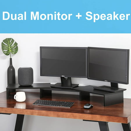 Fitueyes Computer Monitor Stand Riser With Adjustable Length And Angle 3 Shelf For Tv Pc Laptop Dt108001wb Canada - Diy Adjustable Monitor Stand