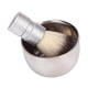 thumbnail image 4 of Juego de brochas de afeitar para hombres 2 en 1 de acero inoxidable versátil para el afeitado tradicional cerdas de nailon resistentes herramienta de, 4 of 9
