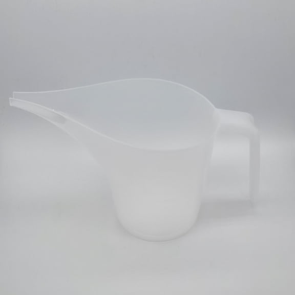Transparent Plastic Funnel Measuring Cup Large Capacity Long Nozzle Measuring Glass with Scale Tip Mouth Cup