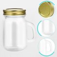 thumbnail image 2 of 6pcs Mason Candy Jar For Spices Glass Transparent Container Glass Jars With Lids, 2 of 8