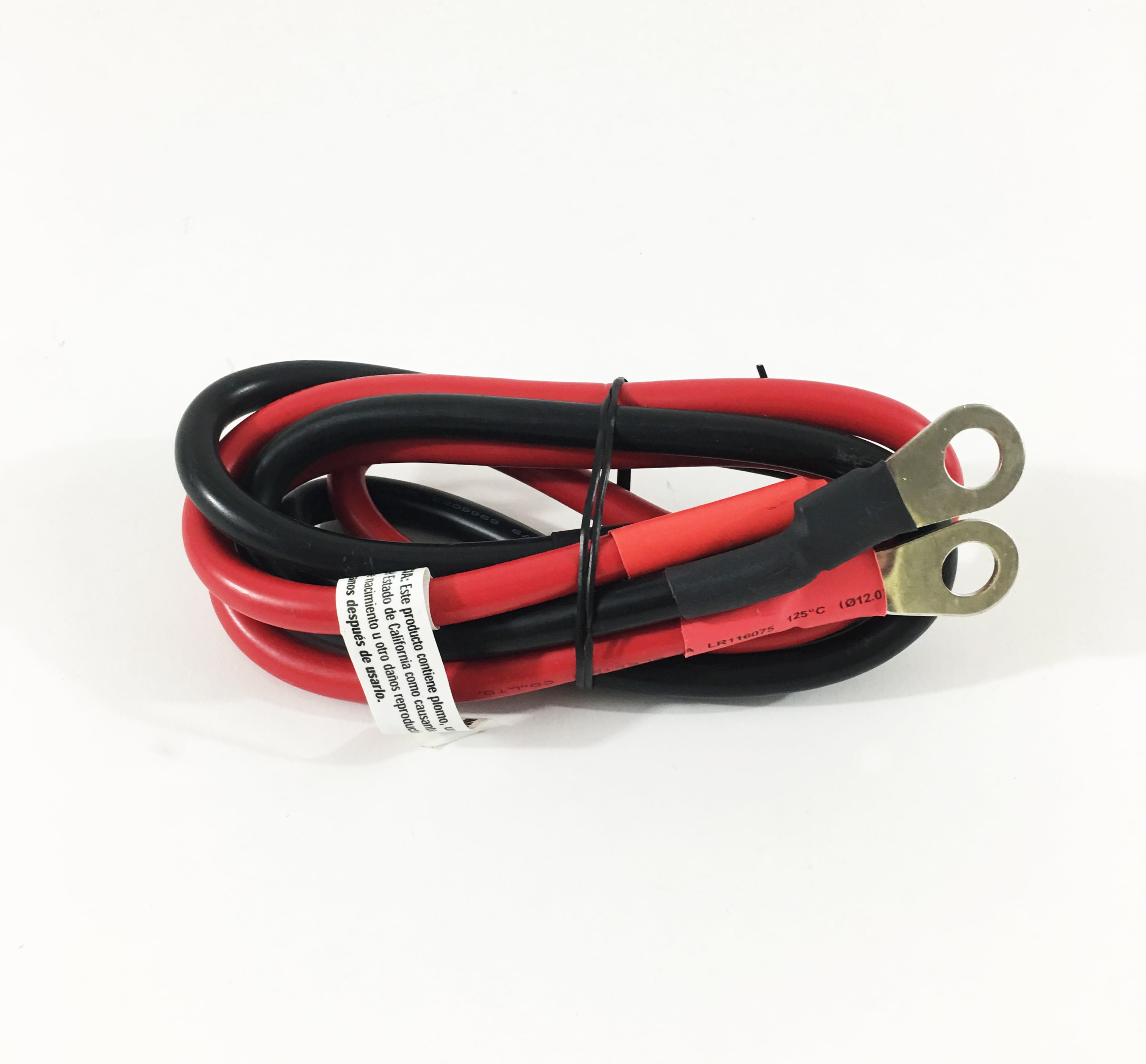 Vector VEC083D 3 Ft 6 AWG Inverter And Battery Charger Cables (For