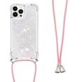thumbnail image 3 of Funda FOXDOCK para iPhone 14 Pro con Cuerda Ajustable, Brillo Líquido, Protección Antigolpes y Lente – Ideal para Regalo, 3 of 6