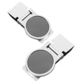thumbnail image 1 of OFFIGAM 2Pcs Metal Money Clip with Smooth Interior and Modern Elegant Design for Money Storage, 1 of 8