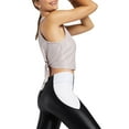 thumbnail image 3 of Koral Activewear Women's Raegan Shiny Netz Top Pink XS B4HP $80, 3 of 3