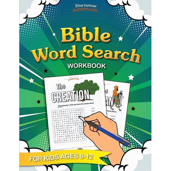 100 Bible Word Search Activity Book, (Paperback)