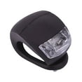 thumbnail image 3 of EeaseCA 4pcs Bike Cycling Silicone Head Front Rear Wheel Safety Light Lamp Set Bright Waterproof Bike Accessories (Black), 3 of 7