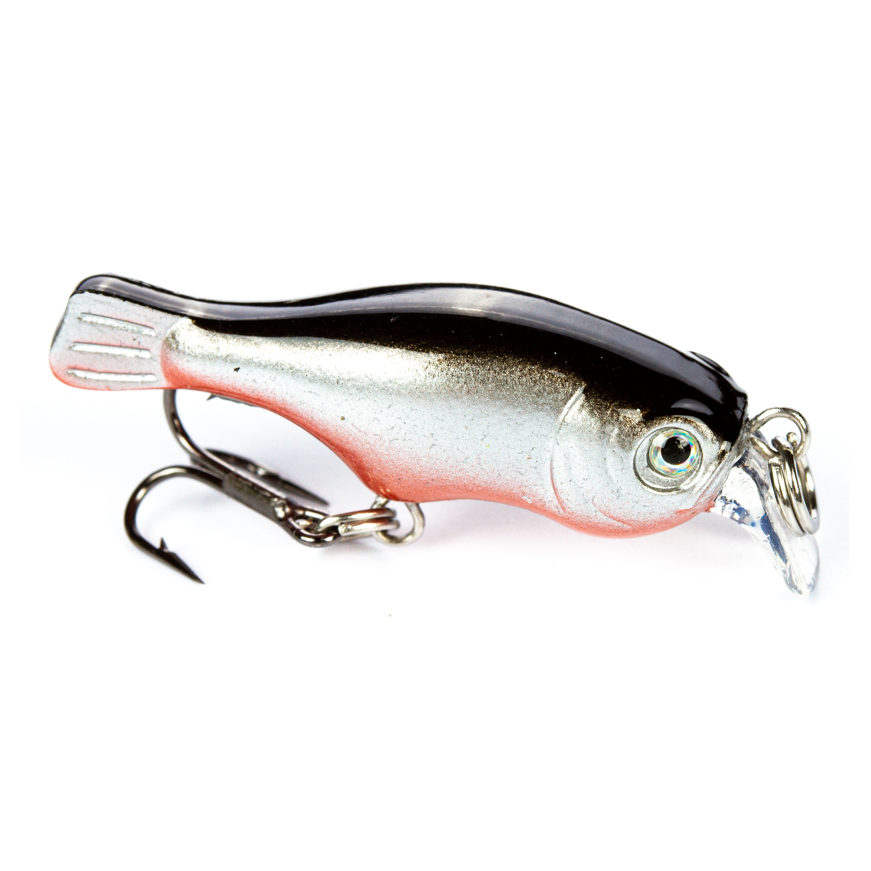 Ozark Trail Freshwater Mini Minnow Fishing Lure, Chrome, 1/16 oz