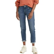 Levis Womens New Boyfriend Jeans Standard 30 Lapis Gem Waterless
