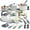 White, variant on RUVINCE 32-Piece Kids Kitchen Set with Play Food, Cooking Utensils, Pots, Pans & Cookware Toys for Boys & Girls