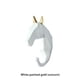 thumbnail image 5 of Inteprter Colgador con forma de animal, Color sólido, dibujos animados, decorativo, sin perforaciones, autoadhesivo, montado en la pared, Type4 NO4, 5 of 6