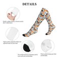 thumbnail image 6 of Bixox Industrial Transportations Print Compression Socks,Compression Socks Women & Men Circulation for Medical,Running,Athletic, 6 of 7